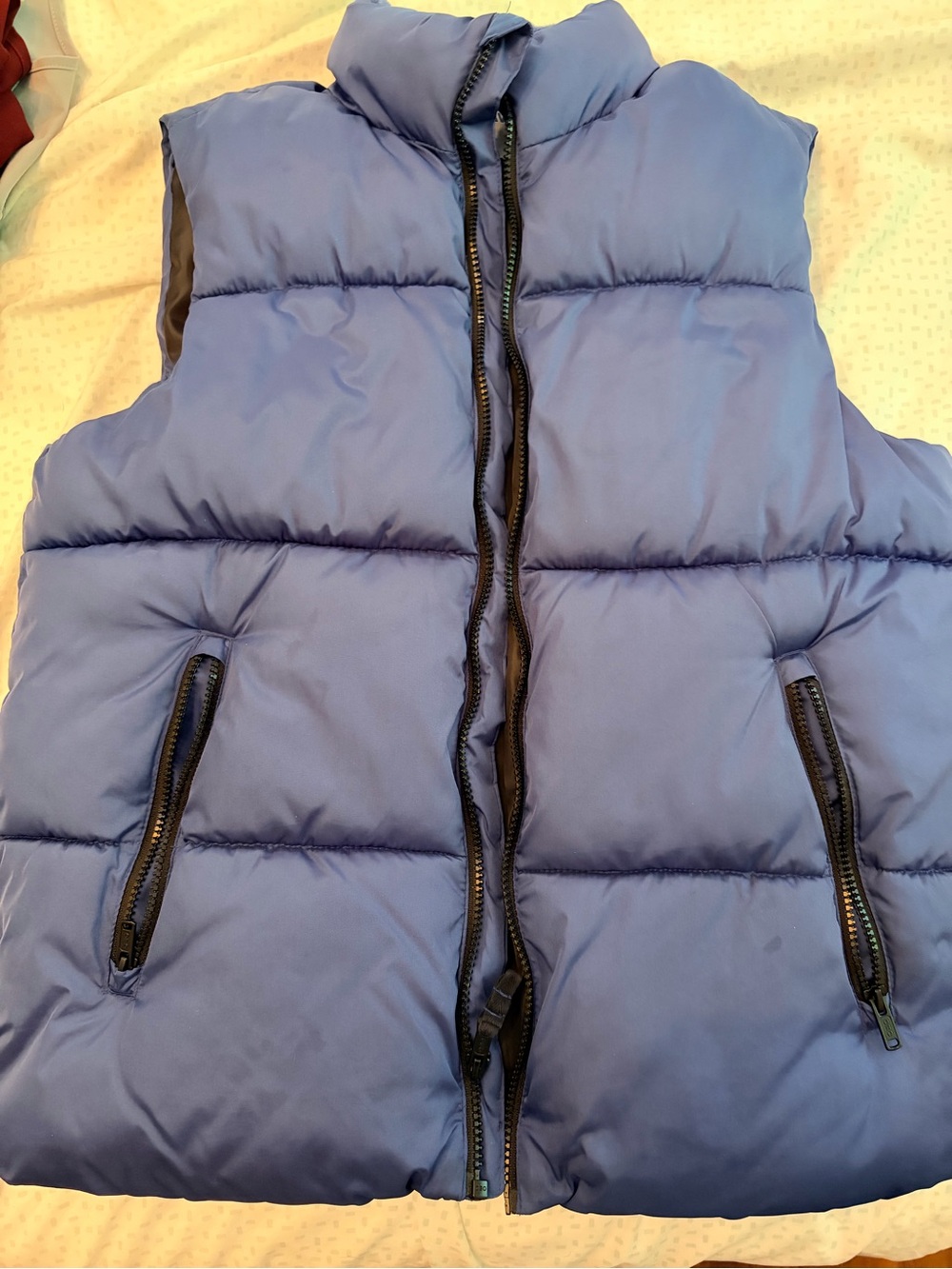Old Navy Blue Puffer Vest